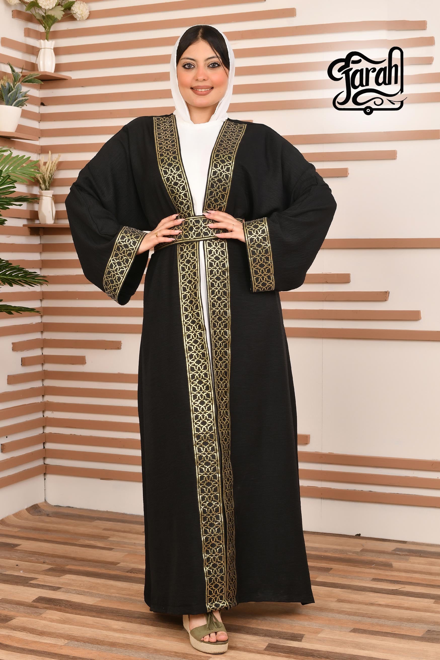 Ramadan Kaftan Long Sleeve- Black color