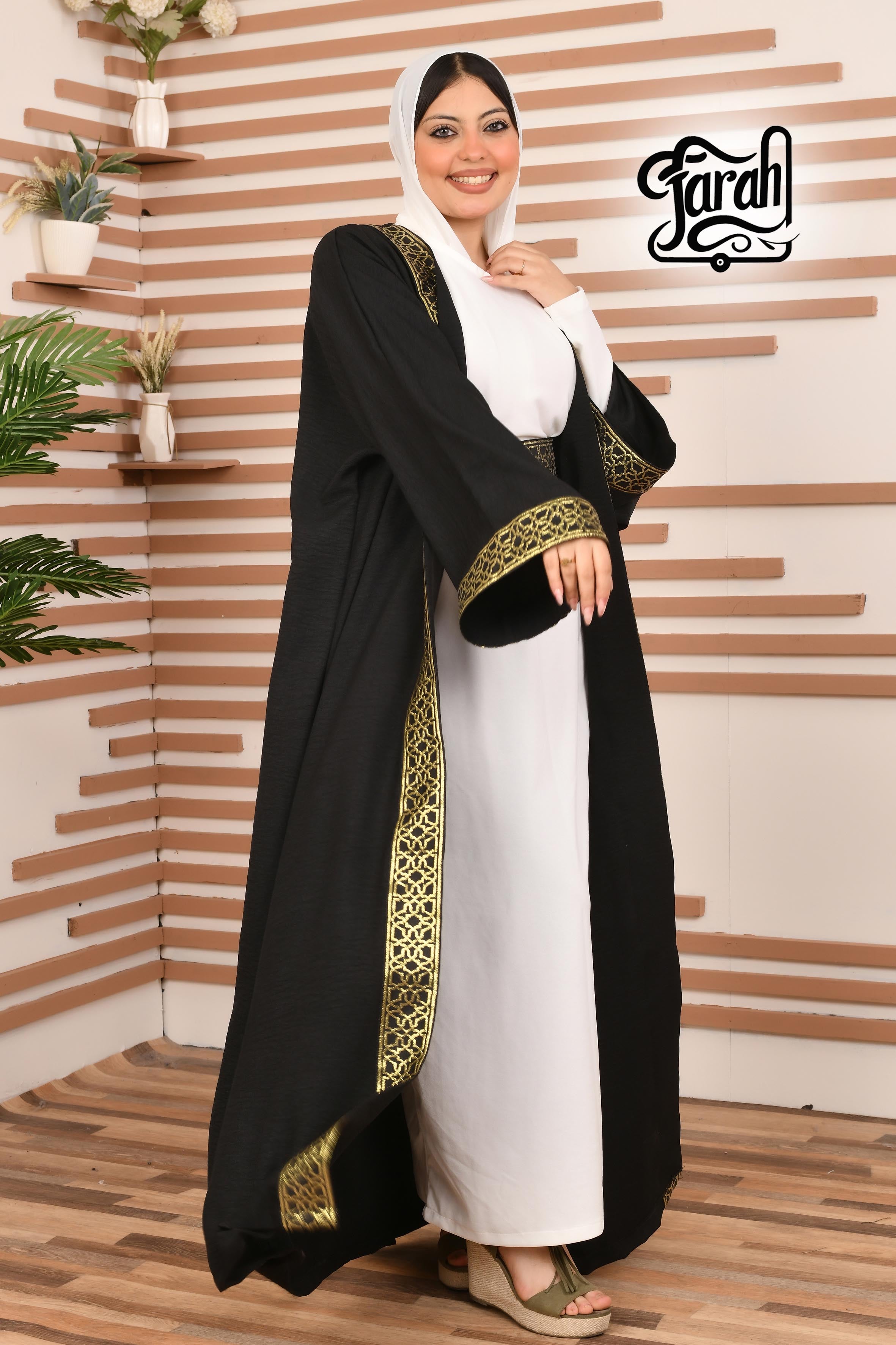 Ramadan Kaftan Long Sleeve- Black color