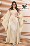Abaya Farsha- Beige color