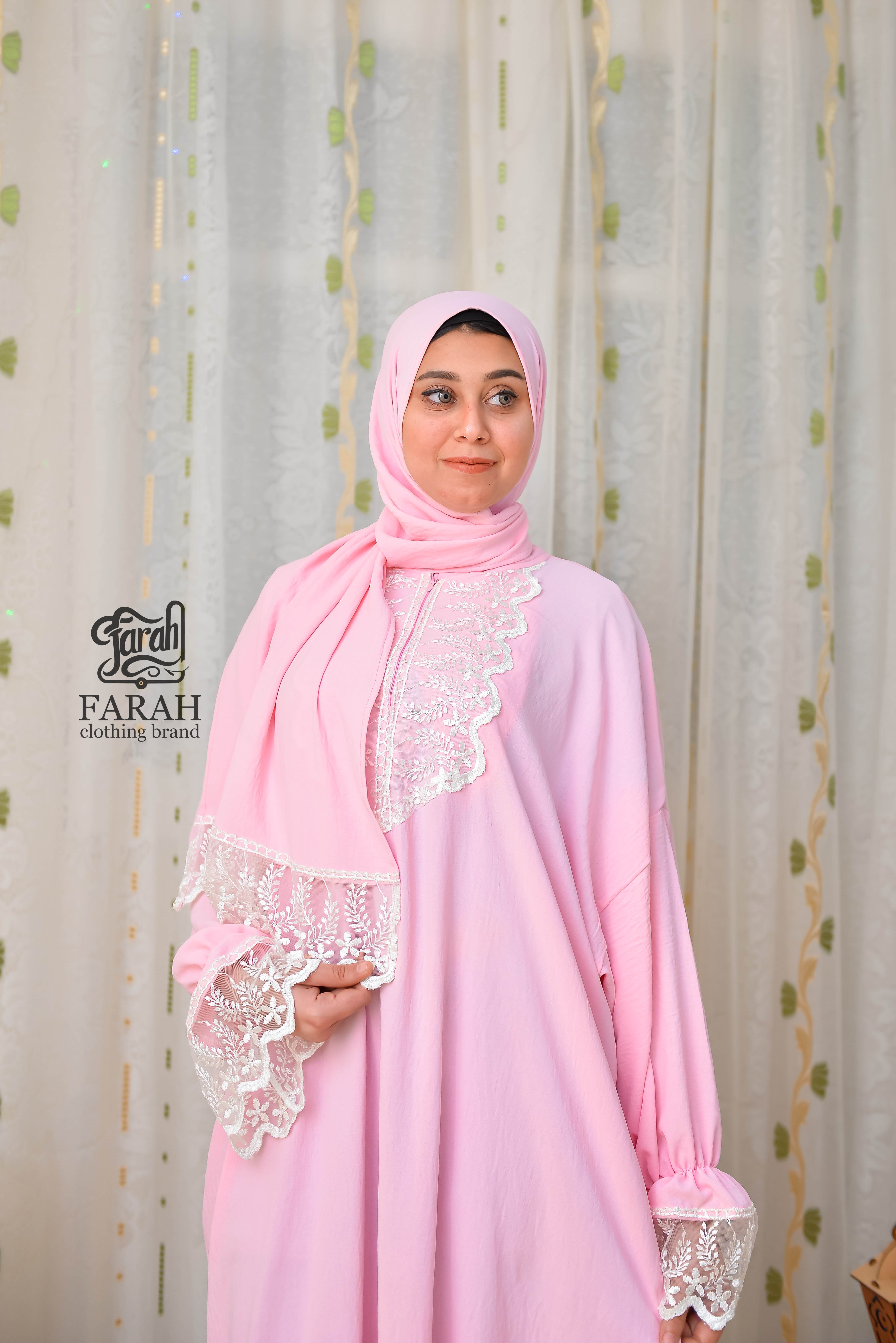 Islamic Prayer Isdal- Pink color