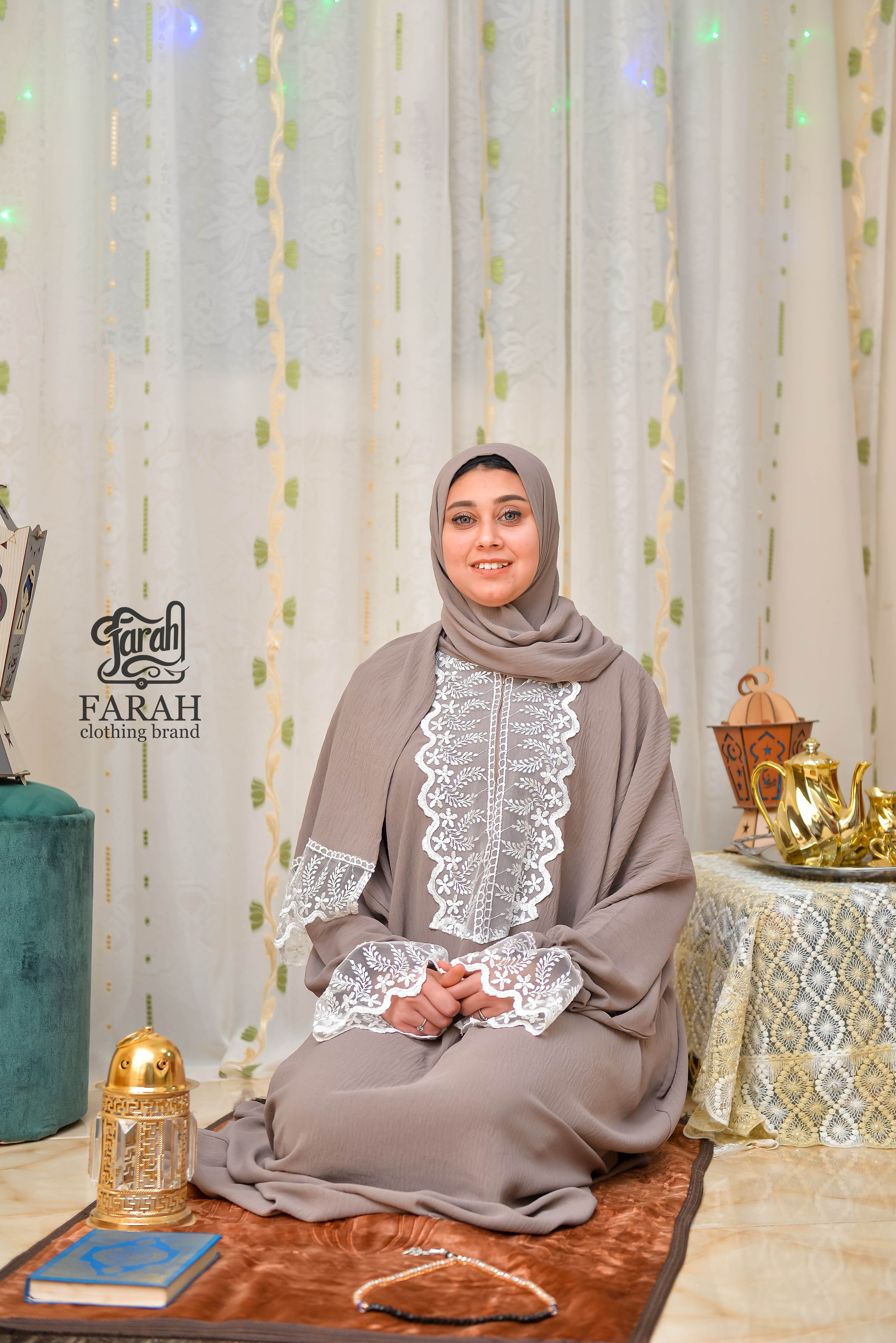 Islamic Prayer Isdal- Beige color