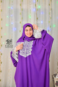 Islamic Prayer Isdal- Violet color